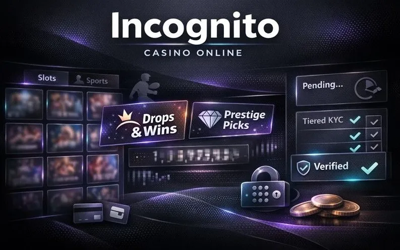 Incognito Casino deposit page
