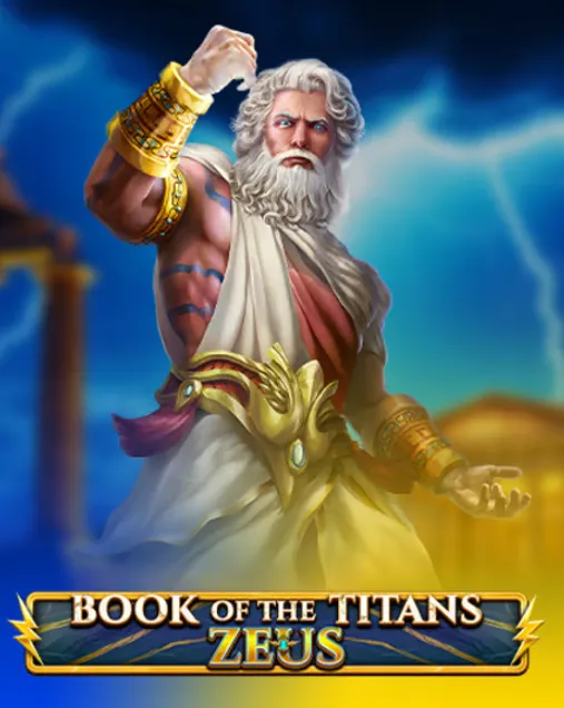 Book of the Titans Zeus slot cover